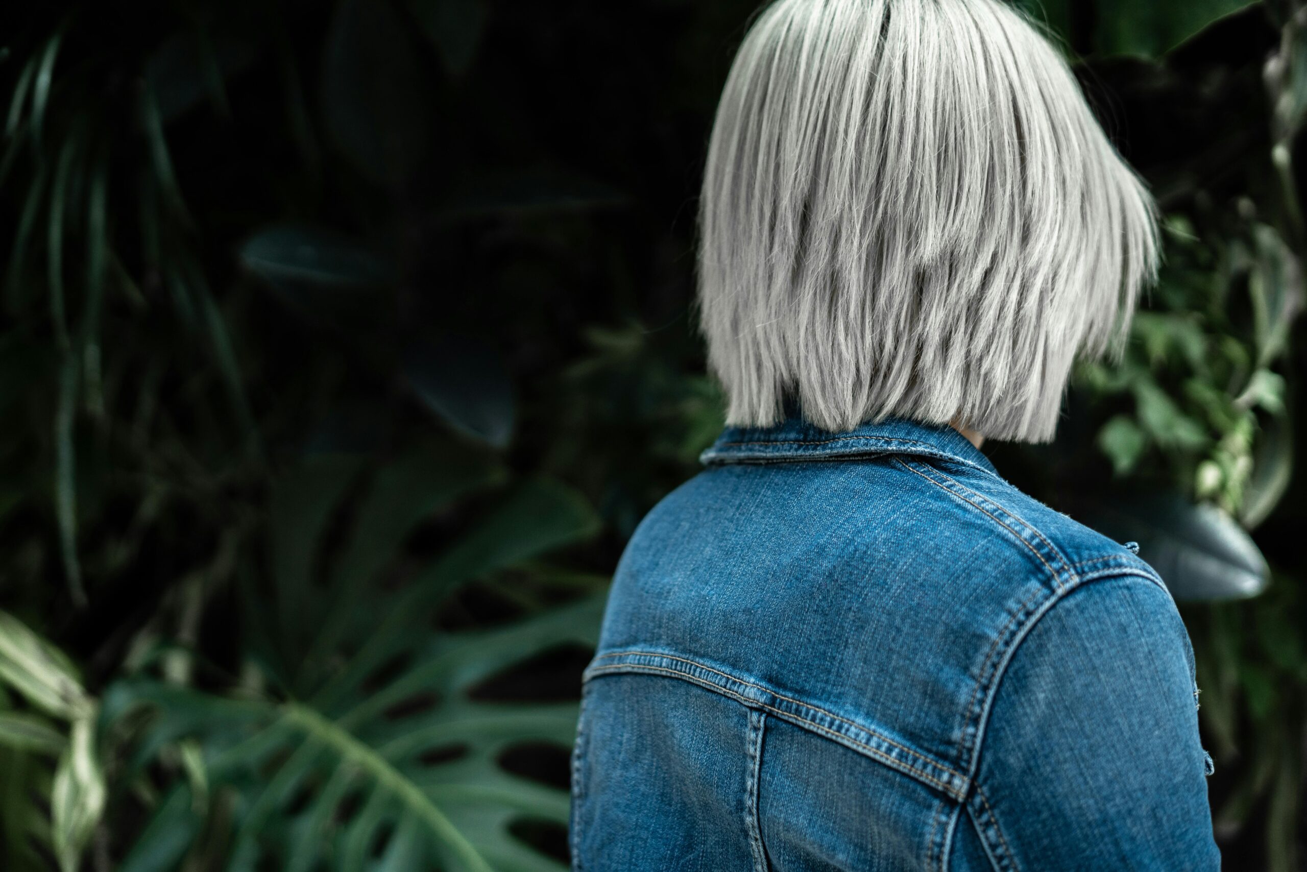 women's hair going grey