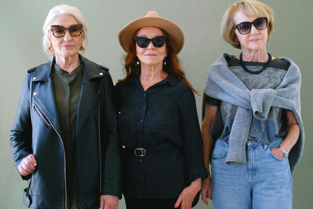 Slay the grey with fashion